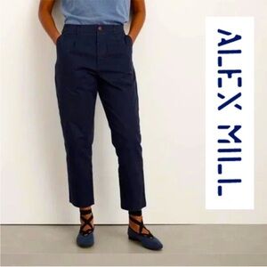 Alex Mill Navy Cropped Chino Pants